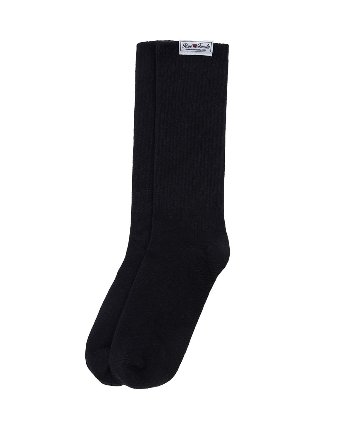로제프란츠(ROSEFRANTZ) Daily Label Long Socks [Black]