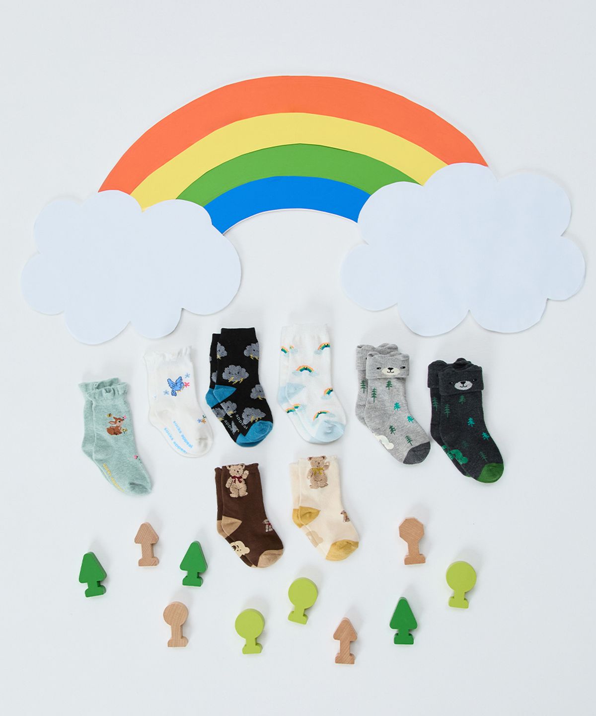 삭스어필(SOCKS APPEAL) baby 4pack SET (12-24months)