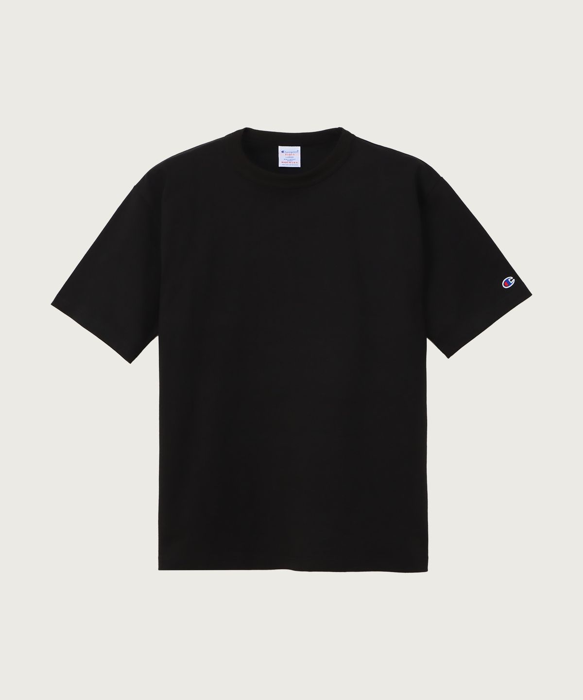 챔피온(CHAMPION) T1011 헤비웨이트 티셔츠 Black (Made in USA)