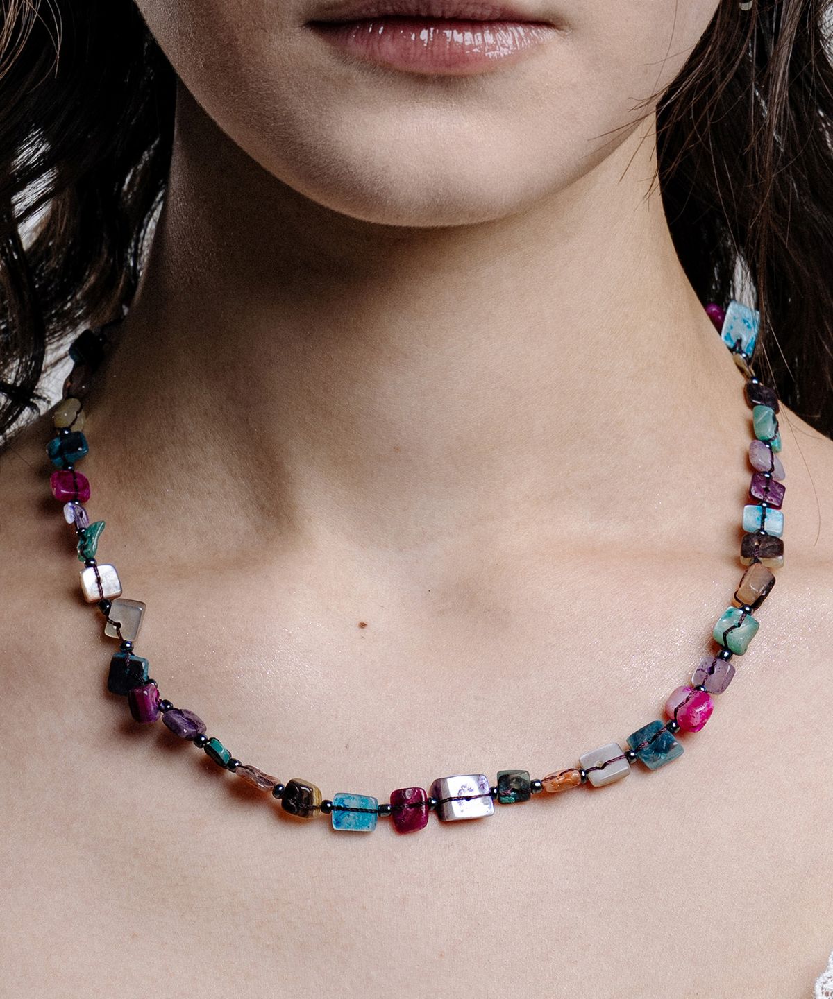 스칼렛또(SCALETTO) RA013 Color Drift Necklace