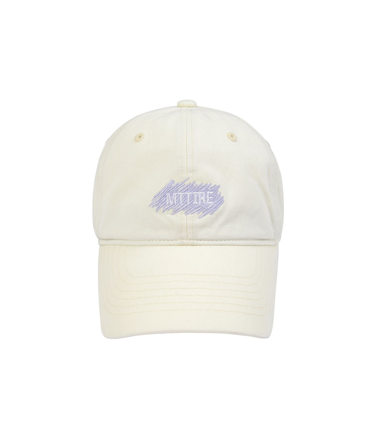 마티레(MTTIRÉ) Washing Stichi Logo Cap / Light Yellow