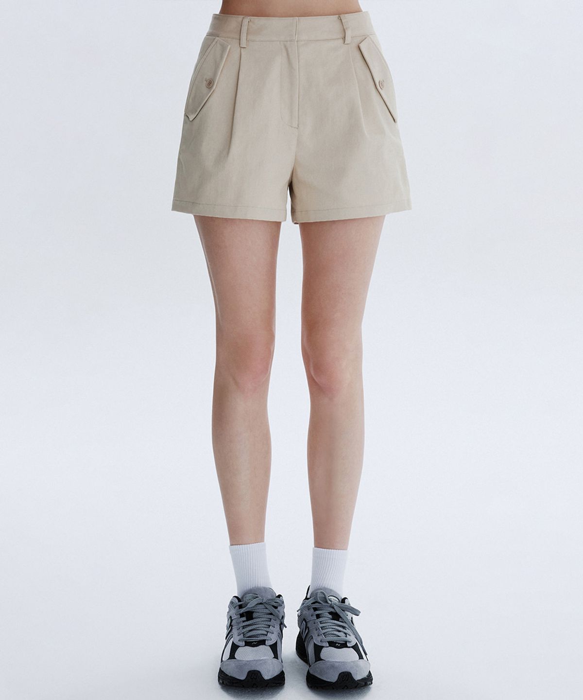 클로브(CLOVE) [26SM clove] Classic Short Pants (Beige)
