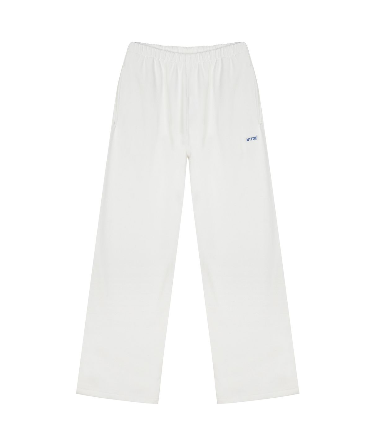 마티레(MTTIRÉ) Basic Straight Sweatpants / White