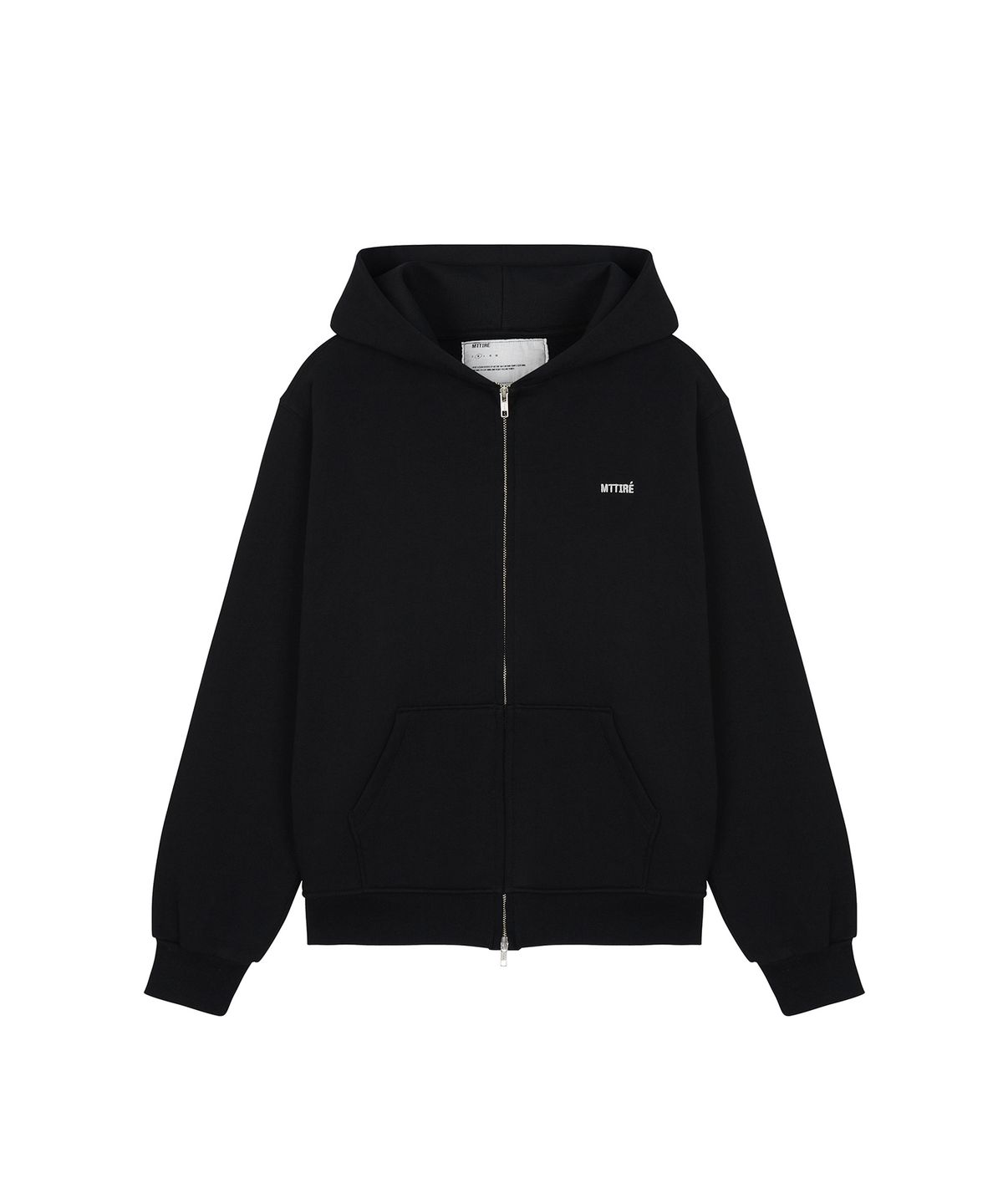 마티레(MTTIRÉ) 2Way Basic Zip-Up / Black