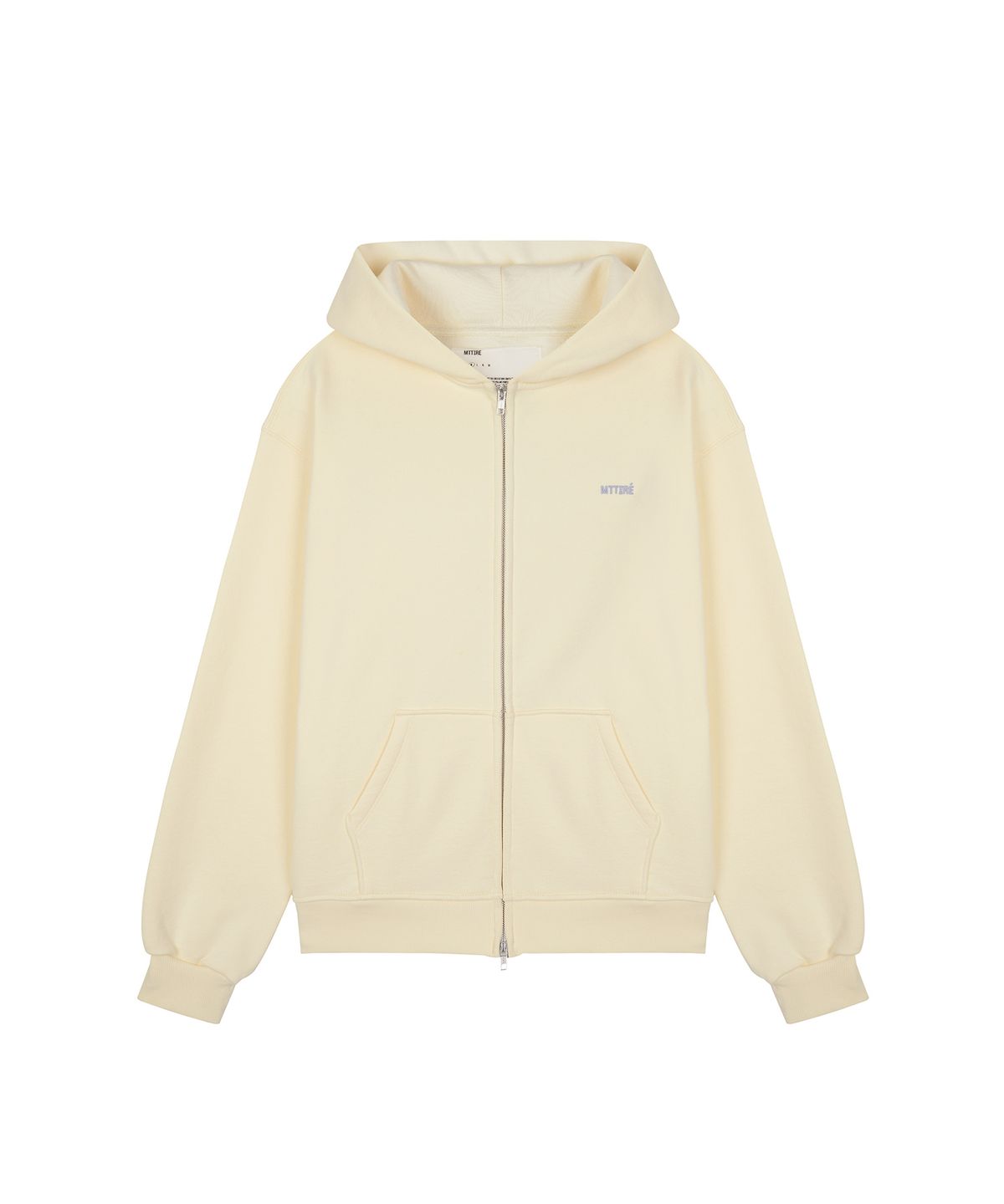 마티레(MTTIRÉ) 2Way Basic Zip-Up / Light Yellow