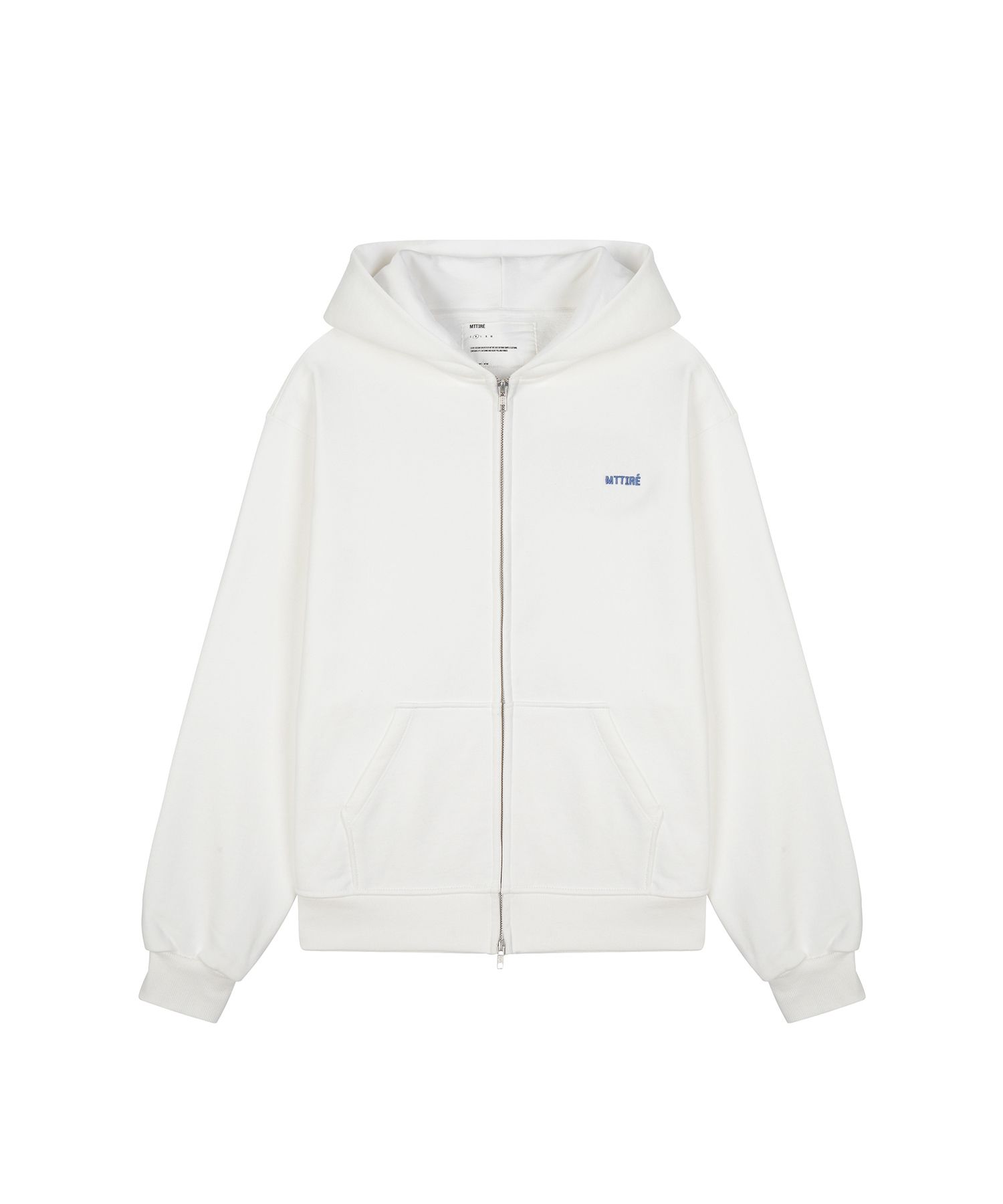 GILAARCHIVE ホワイト ジップアップフーディ MUSINSA MUSINSA公式 | MTTIRÉ 2Way Basic Zip-Up / White
