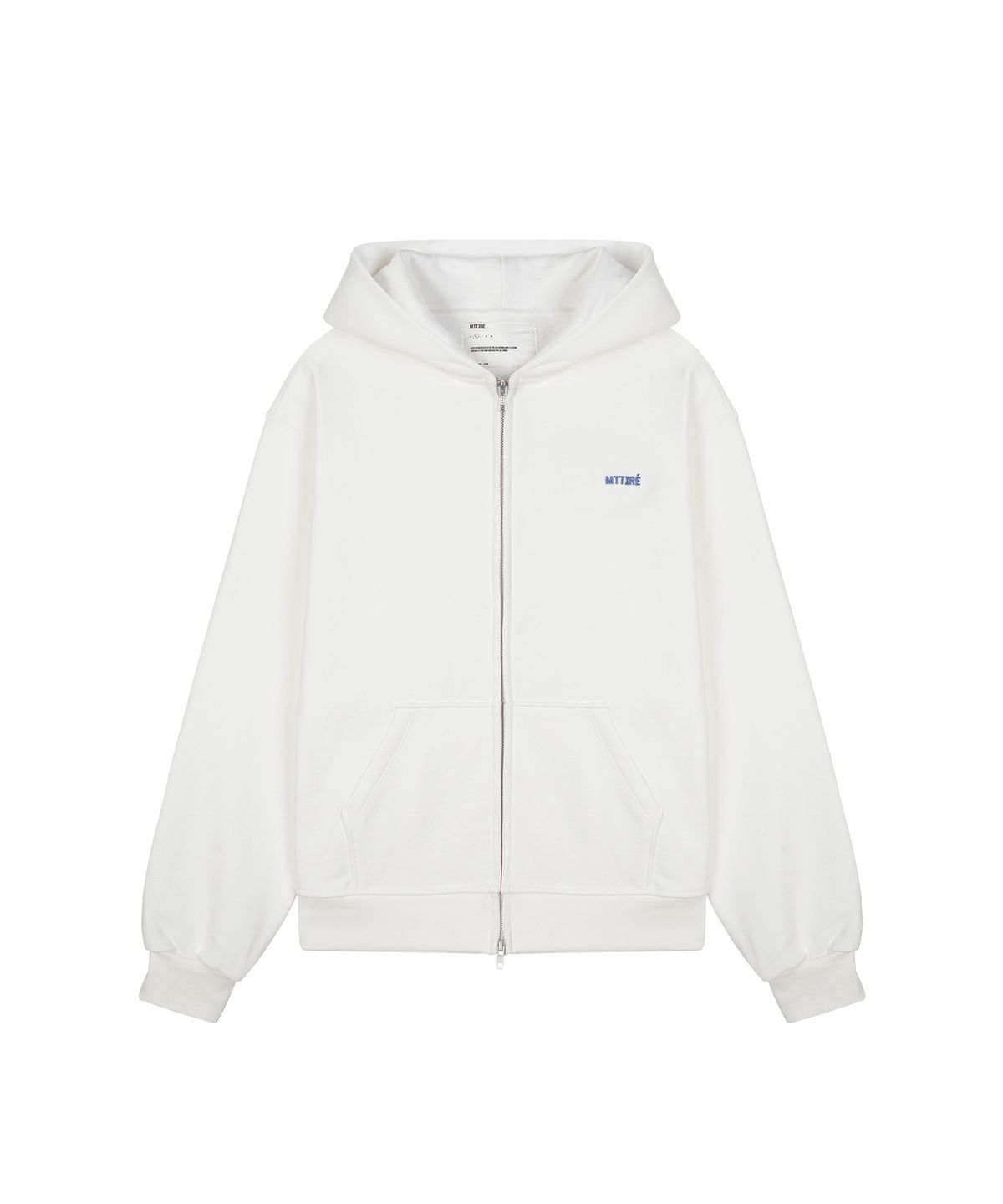 마티레(MTTIRÉ) 2Way Basic Zip-Up / White