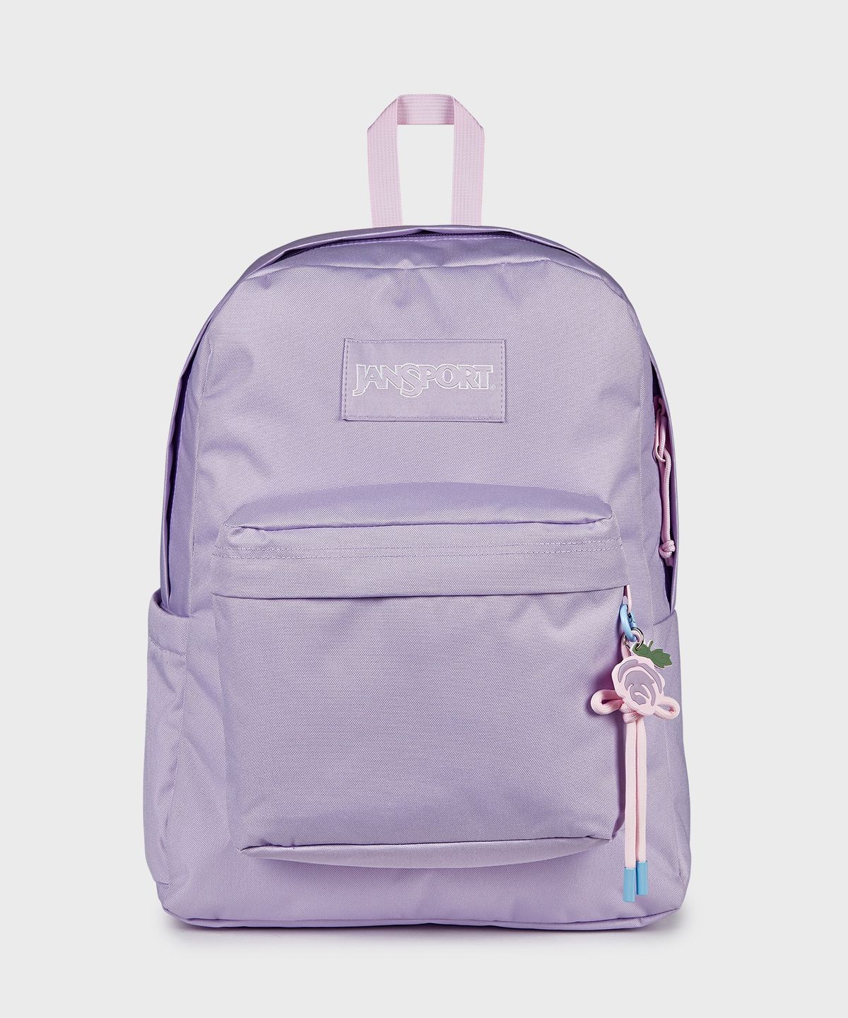 잔스포츠(JANSPORT) 슈퍼브레이크 플러스 랩탑 참 PASTEL LILAC