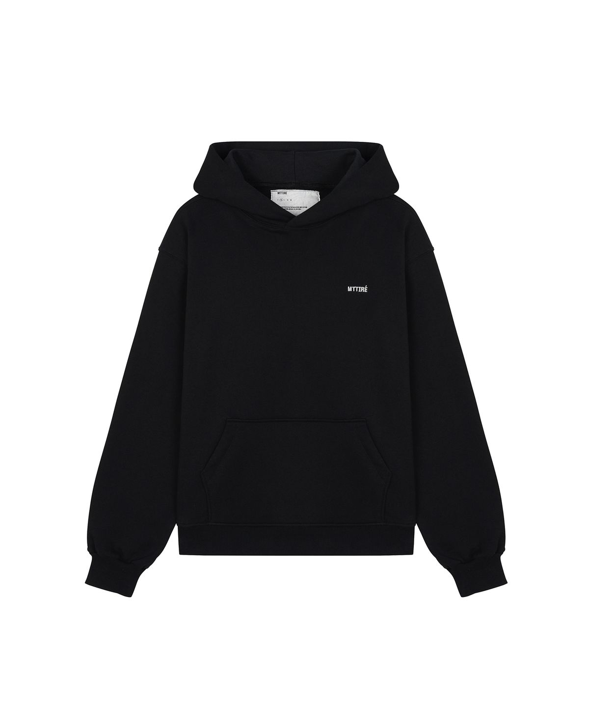 마티레(MTTIRÉ) Basic Logo Hoodie / Black