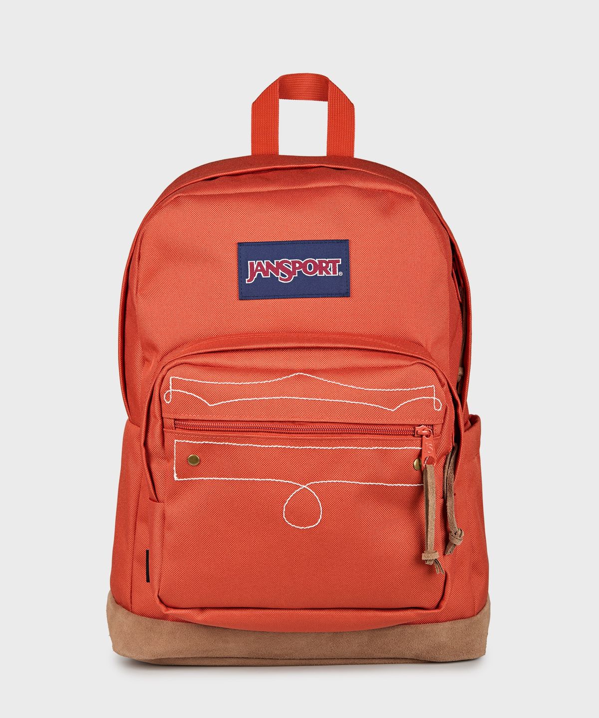 잔스포츠(JANSPORT) 라이트팩 익스프레션 WESTBOUND EMBROIDERY DUNE RED