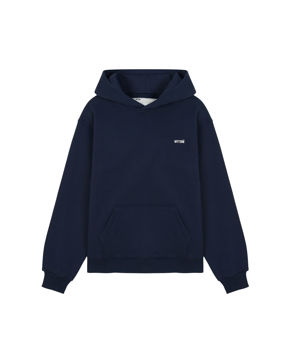 마티레(MTTIRÉ) Basic Logo Hoodie / Navy