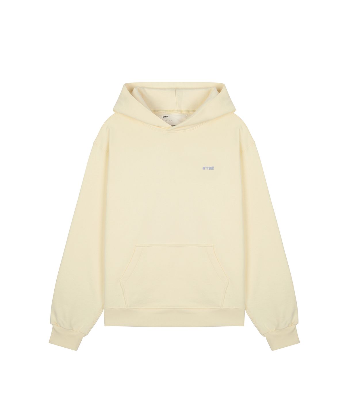 마티레(MTTIRÉ) Basic Logo Hoodie / Light Yellow