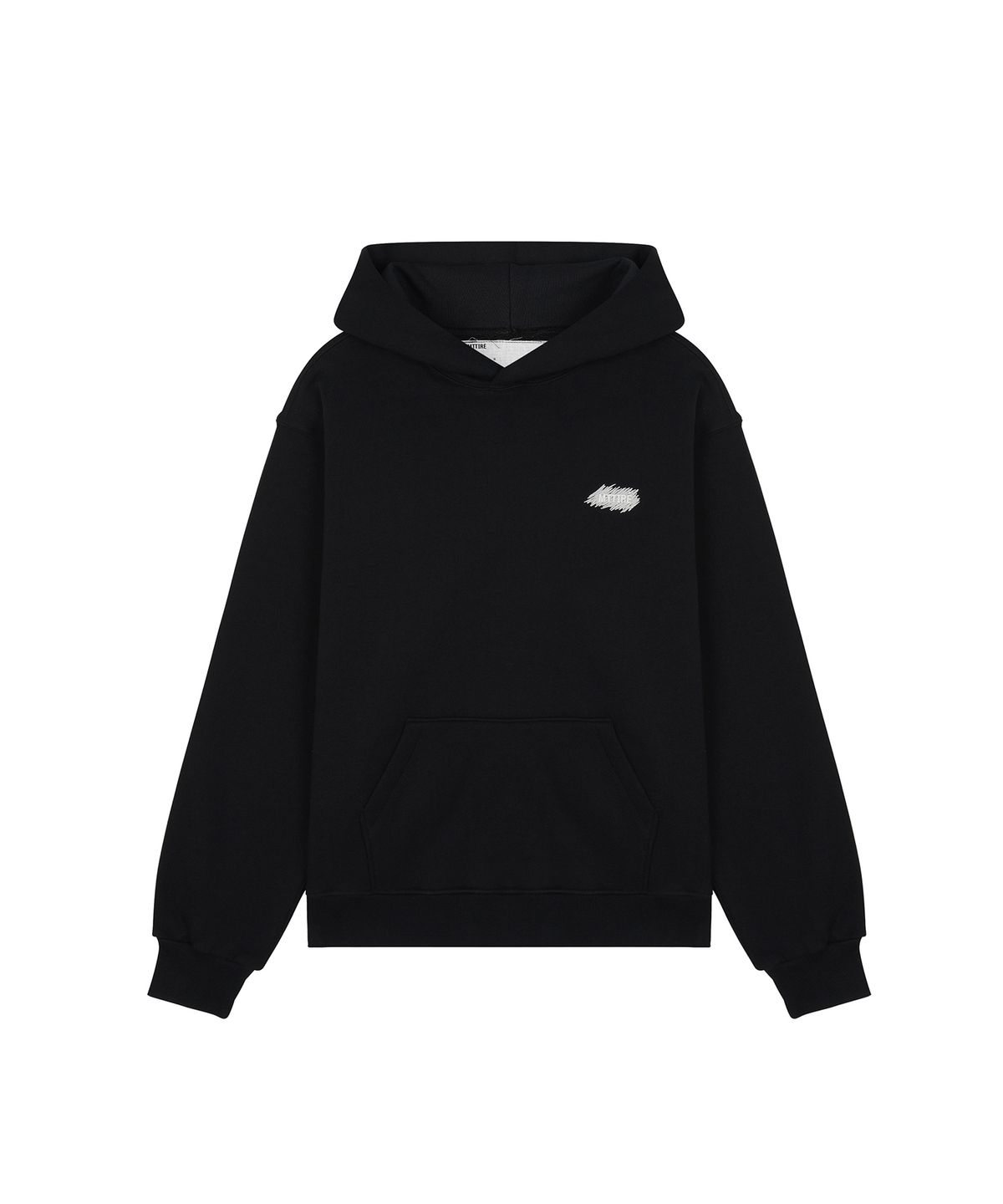 마티레(MTTIRÉ) Stichi Logo Hoodie / Black