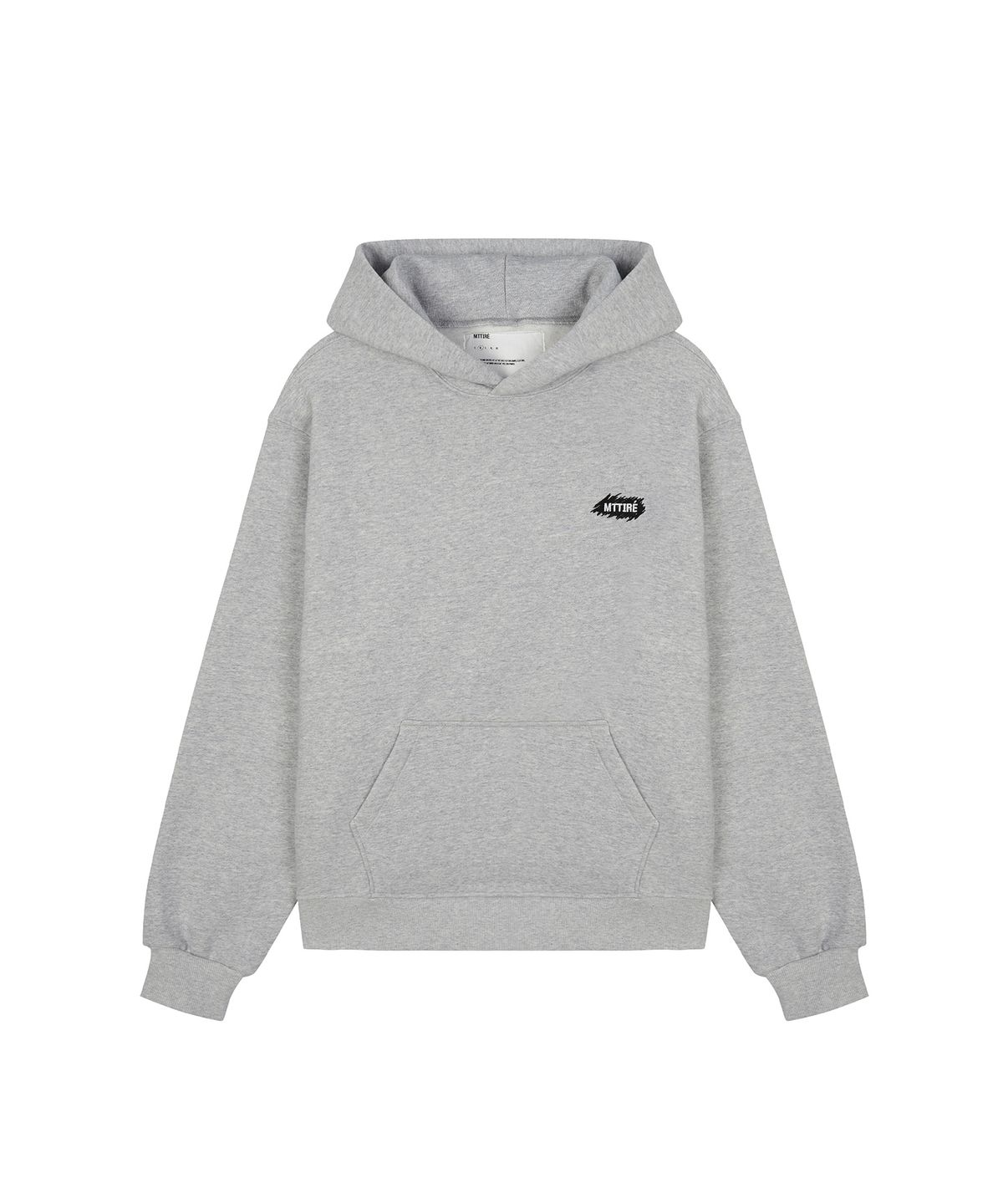 마티레(MTTIRÉ) Stichi Logo Hoodie / Gray