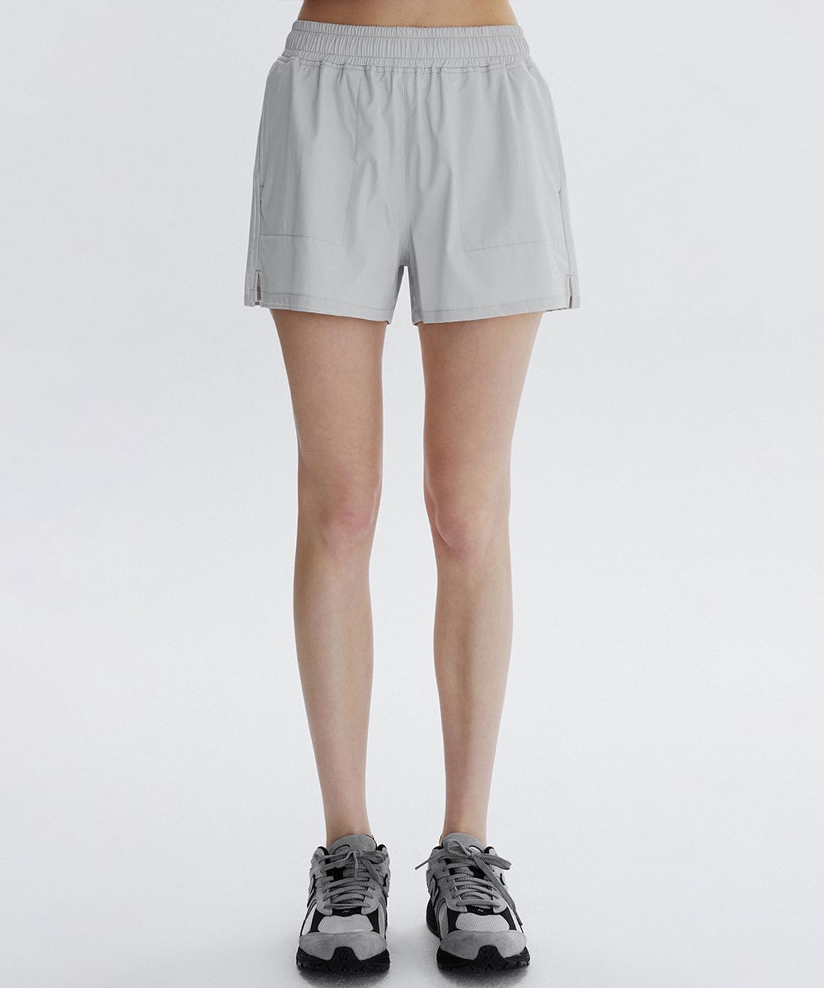 클로브(CLOVE) [26SM clove] Poly-Span Relaxed Fit Shorts (Light Grey)