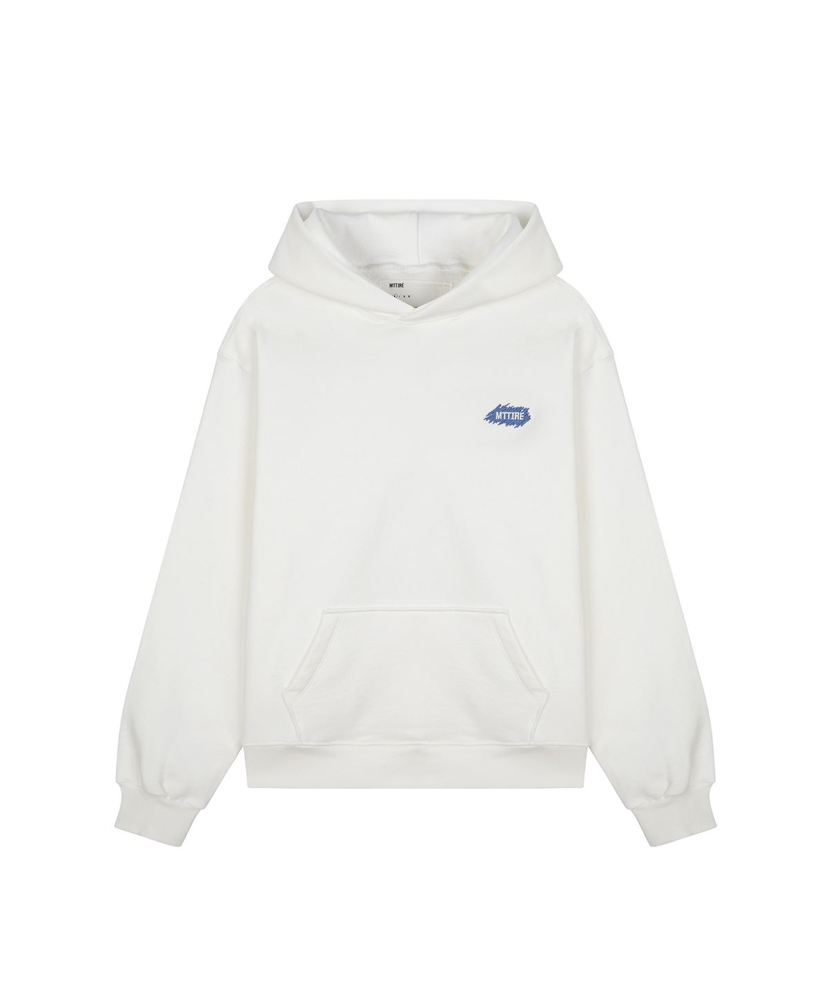 마티레(MTTIRÉ) Stichi Logo Hoodie / White
