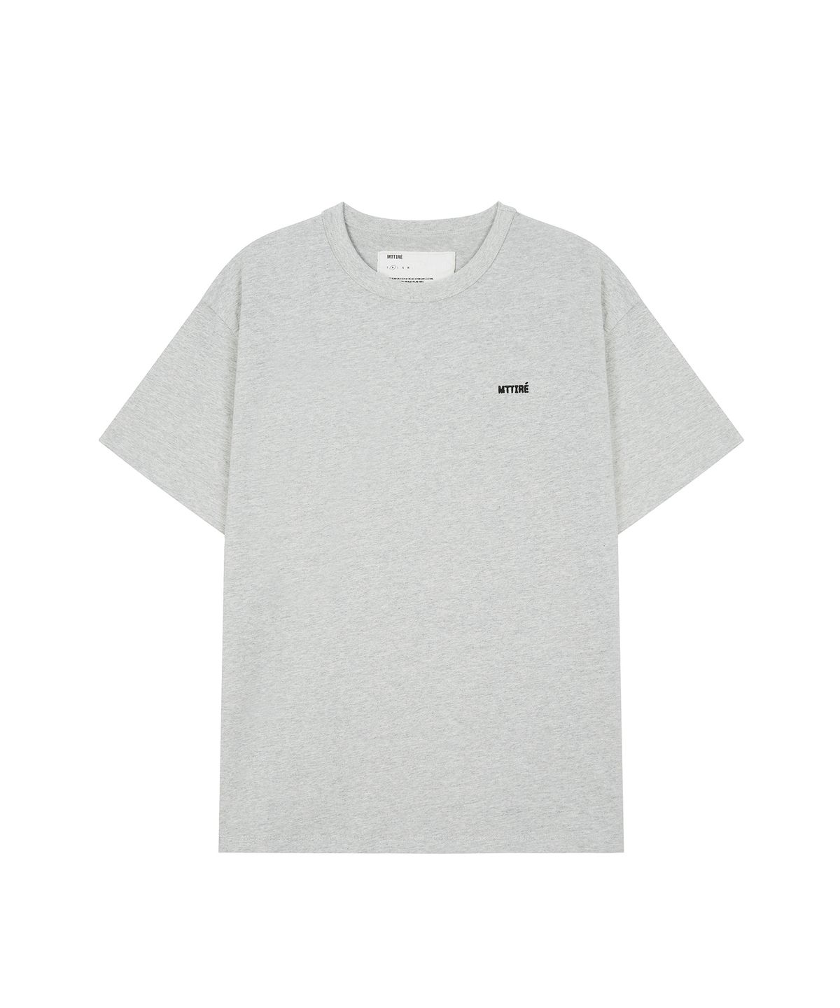 마티레(MTTIRÉ) Basic Logo T-shirt / Gray