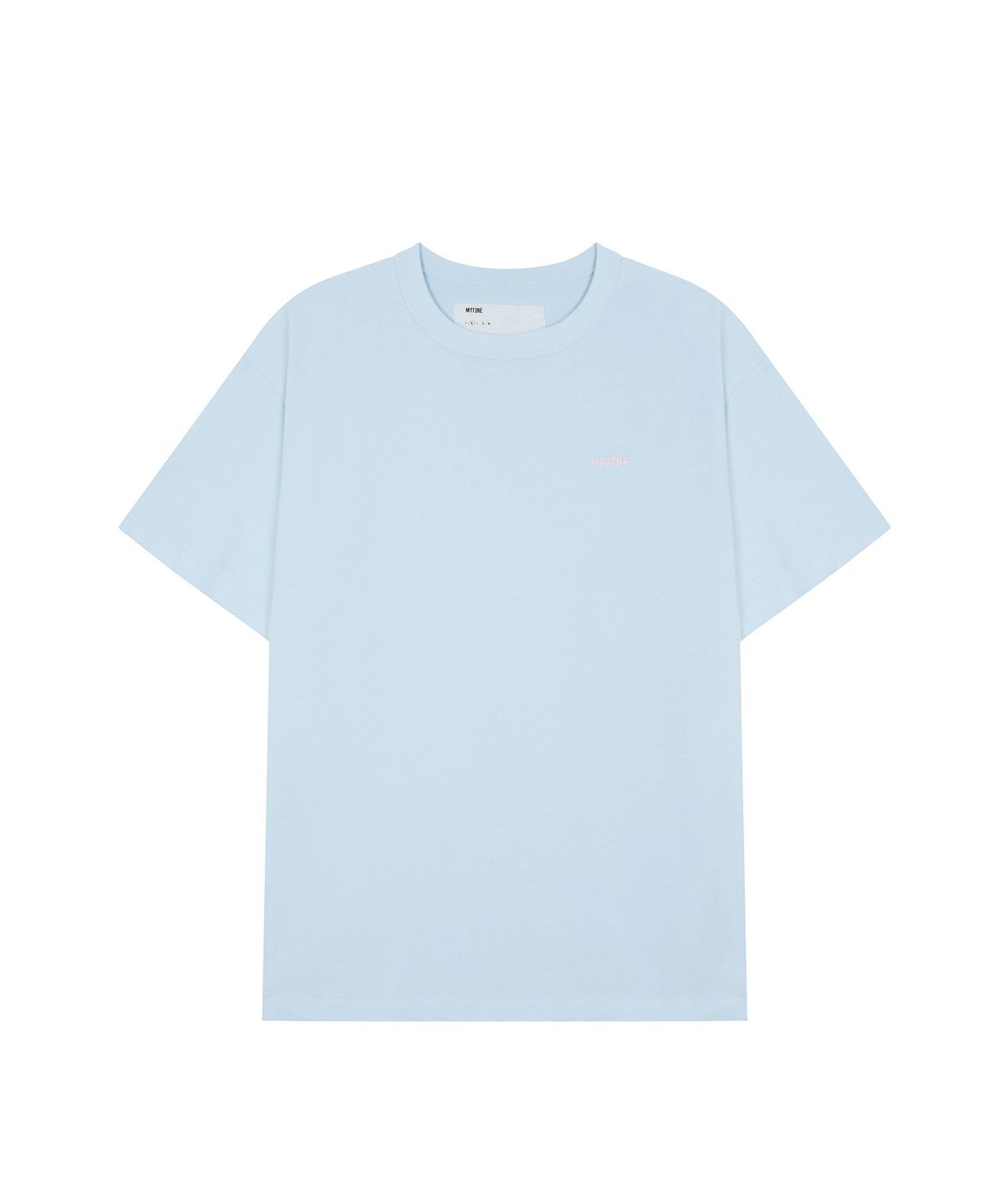 마티레(MTTIRÉ) Basic Logo T-shirt / Sky Blue