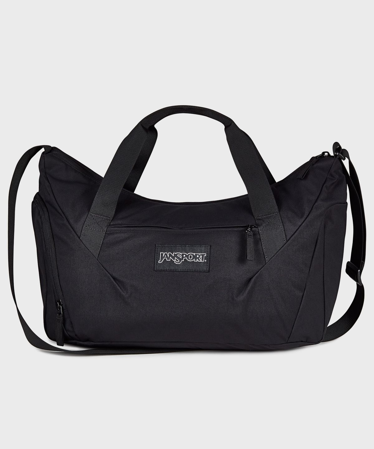 잔스포츠(JANSPORT) 리차지 짐백 미디움 SOFT NYLON BLACK