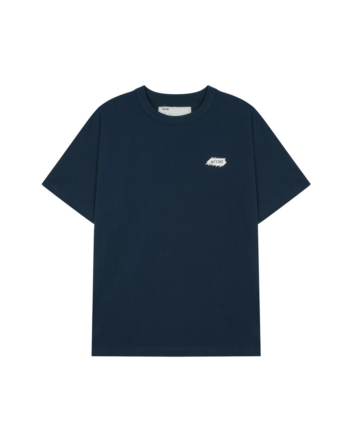 마티레(MTTIRÉ) Stichi Logo T-shirt / Navy