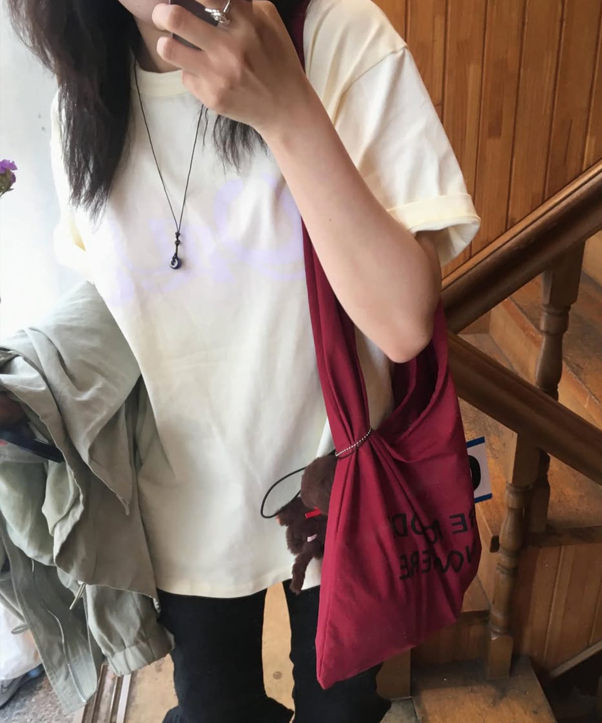 마티레(MTTIRÉ) Essence T-shirt / Light Yellow
