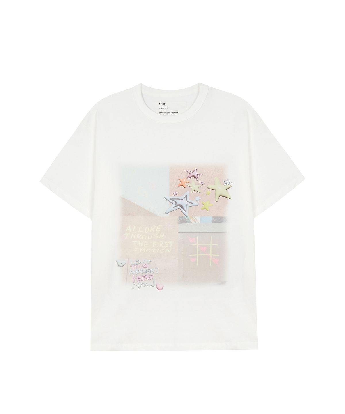 마티레(MTTIRÉ) Love Moment T-shirt / White