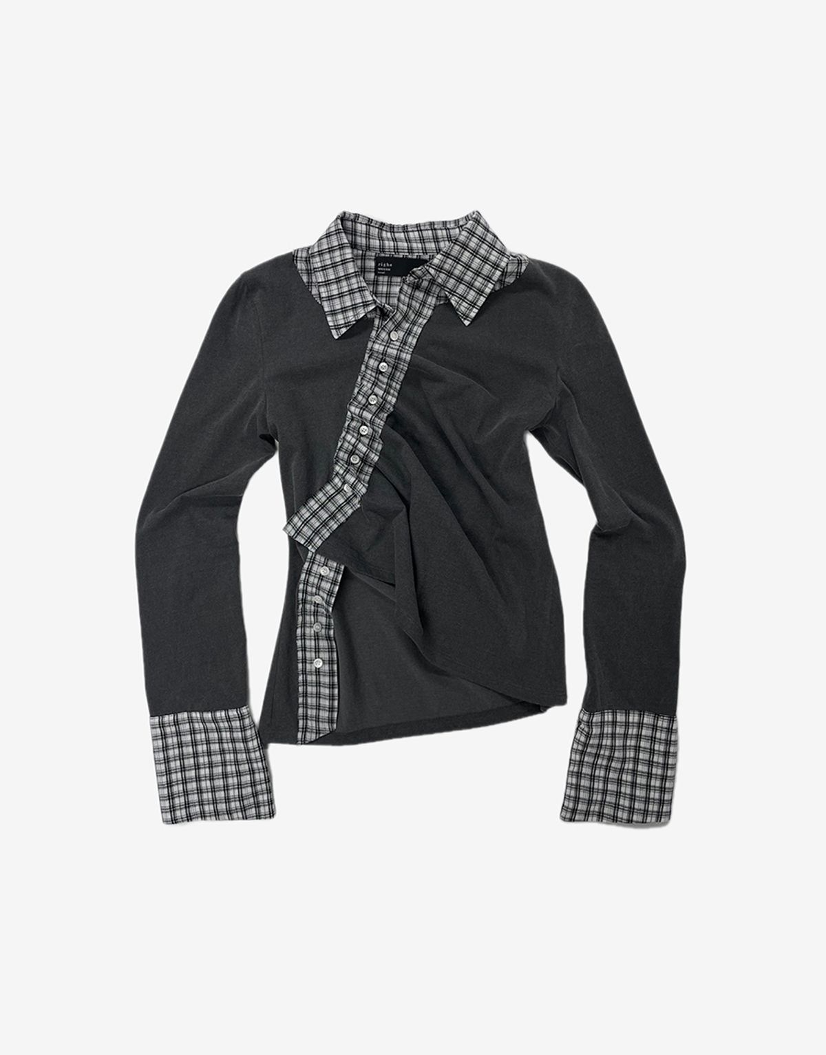 리게(RIGHE) 3-WAY SHIRTS CHARCOAL
