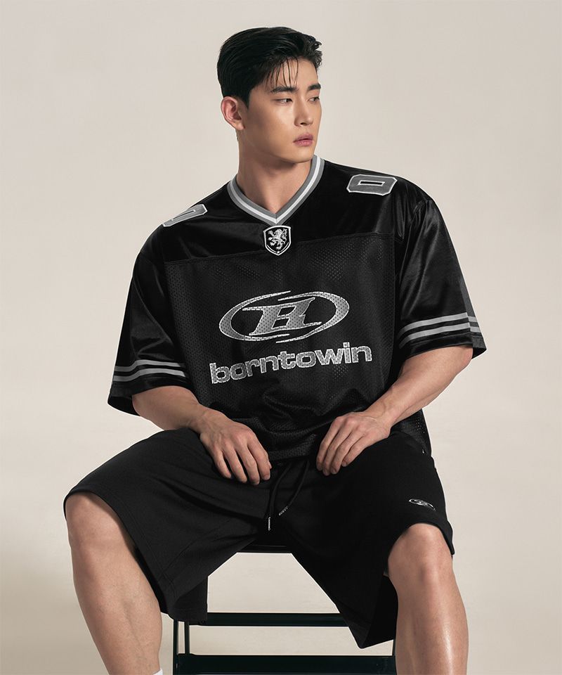 【新品】BORN TO WIN セットアップ Tシャツ パンツ Lサイズ BORN TO WIN (ボーン・トゥ・ウィン) - スポーツセットアップ