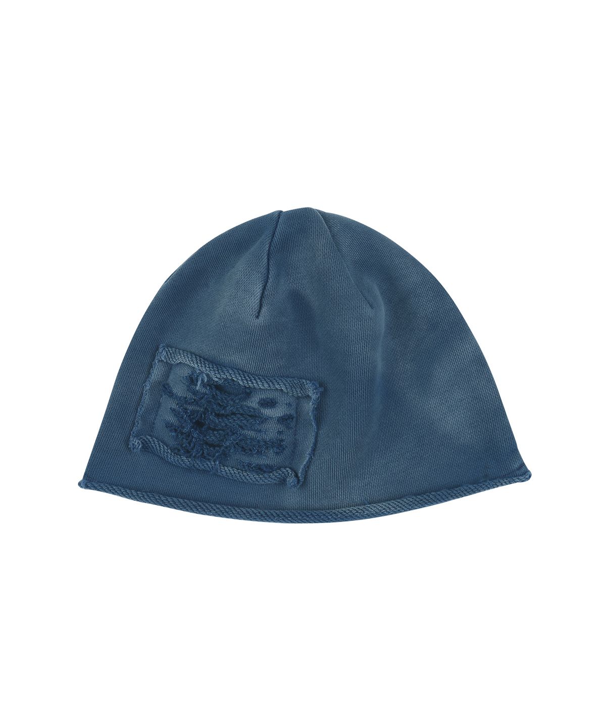 마티레(MTTIRÉ) DESTROYED VTG WASHED BEANIE / NAVY