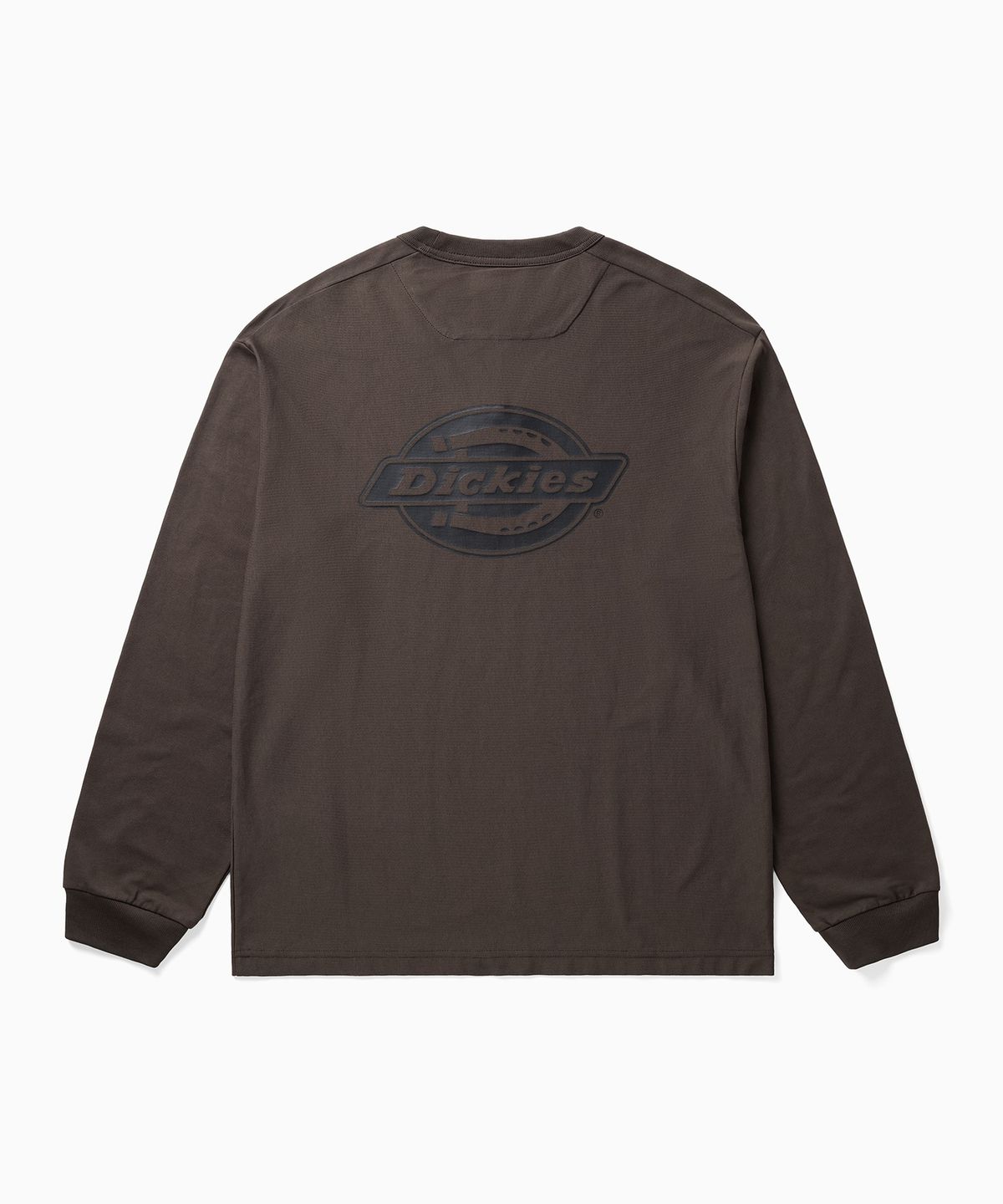 디키즈(DICKIES) 백 모노 로고 롱슬리브 Brown