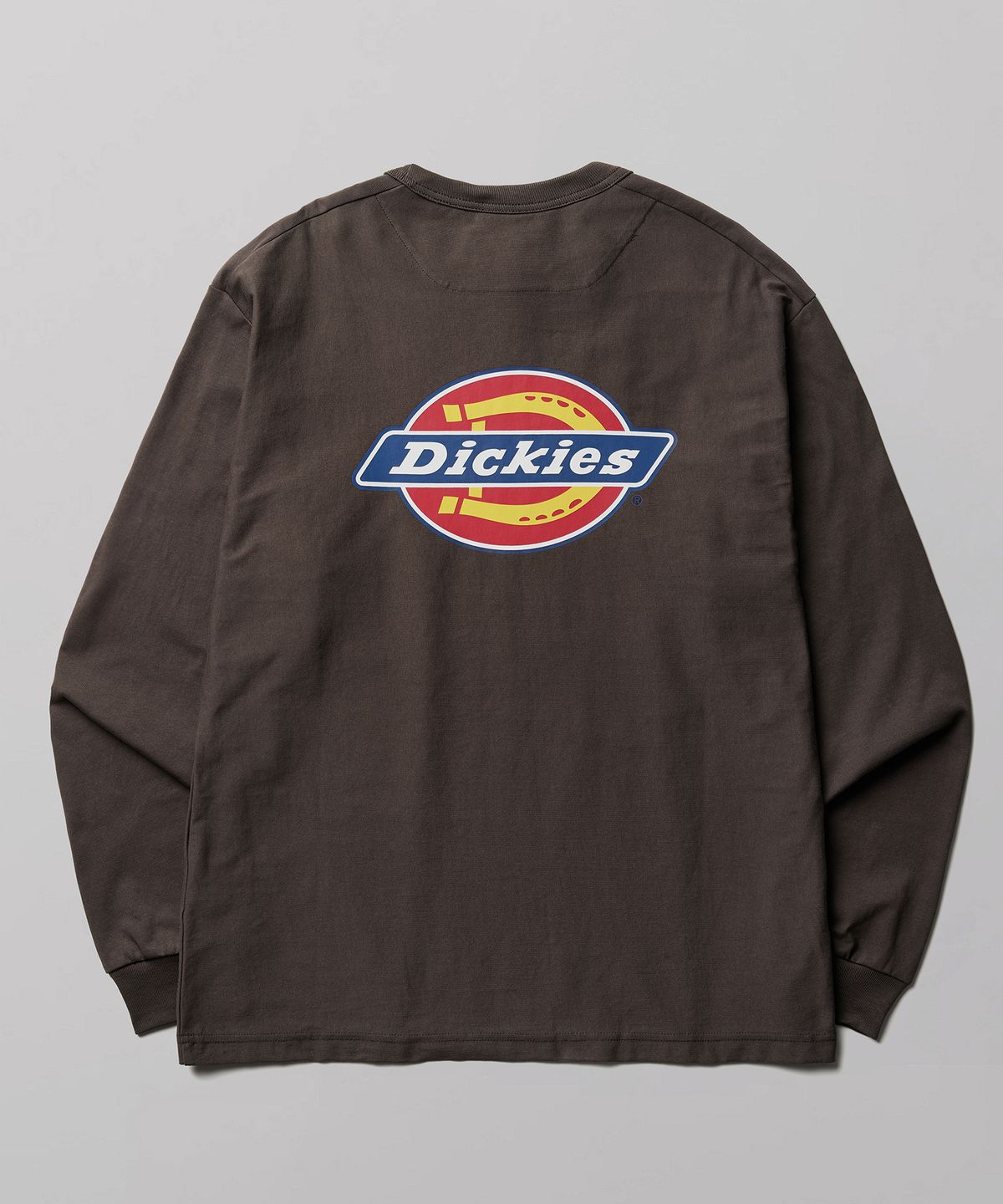 디키즈(DICKIES) 백 트리 로고 롱슬리브 Brown