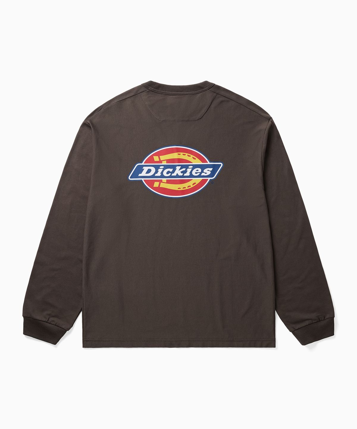 디키즈(DICKIES) 백 트리 로고 롱슬리브 Brown