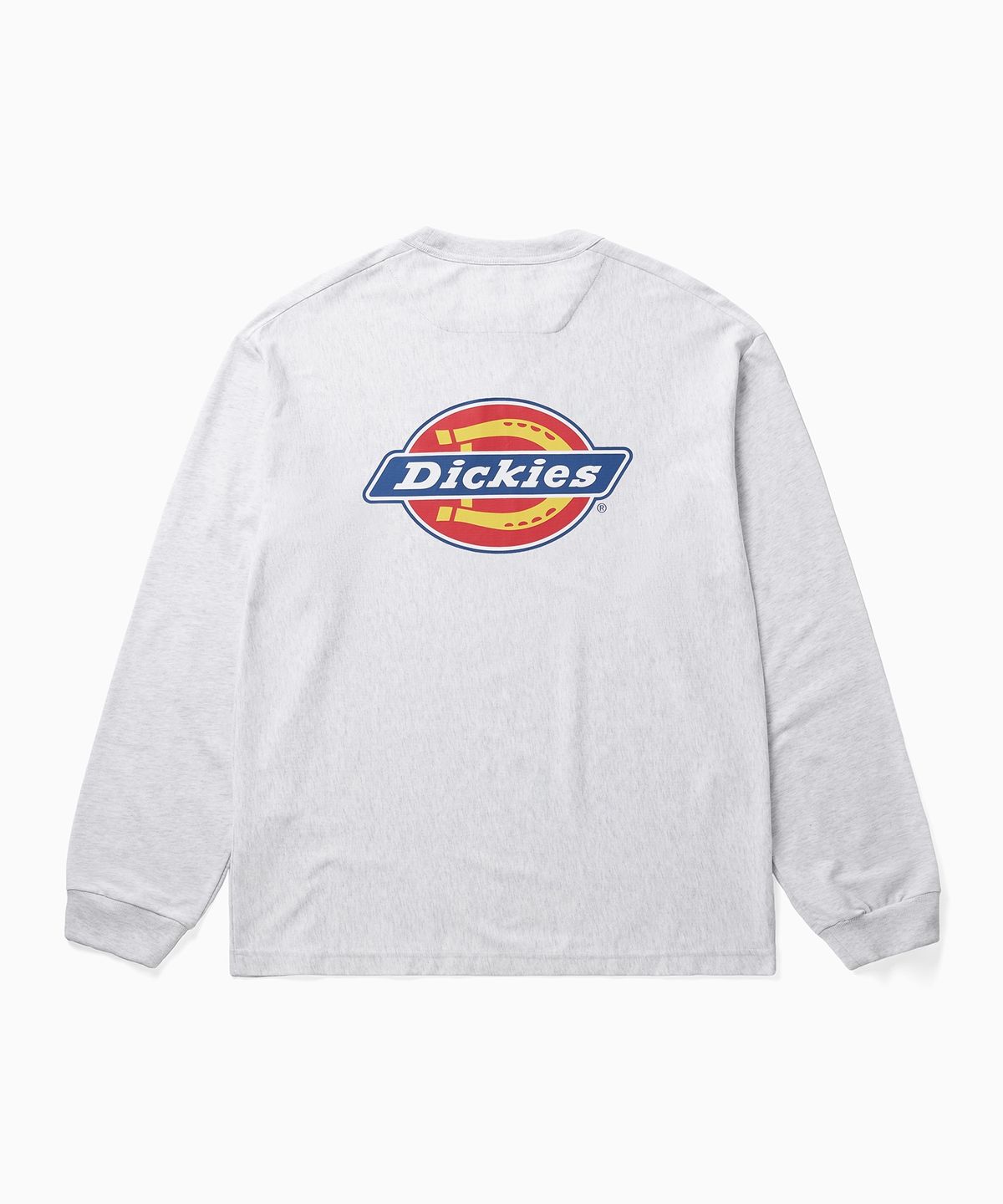 디키즈(DICKIES) 백 트리 로고 롱슬리브 White Melange