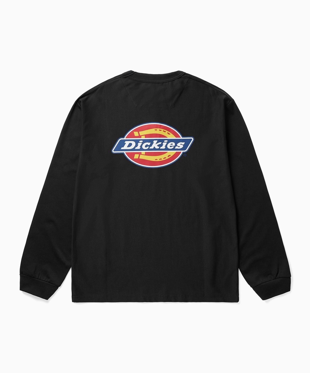 디키즈(DICKIES) 백 트리 로고 롱슬리브 Black