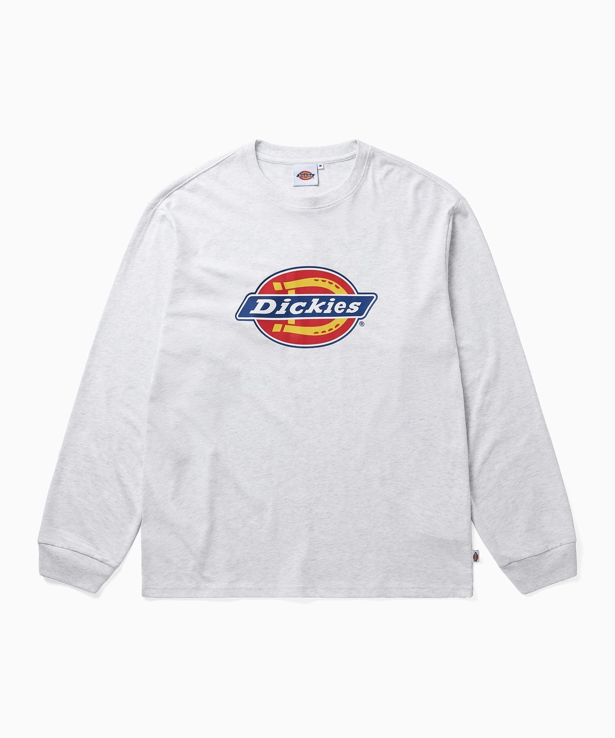 디키즈(DICKIES) 트리 로고 롱슬리브 White Melange