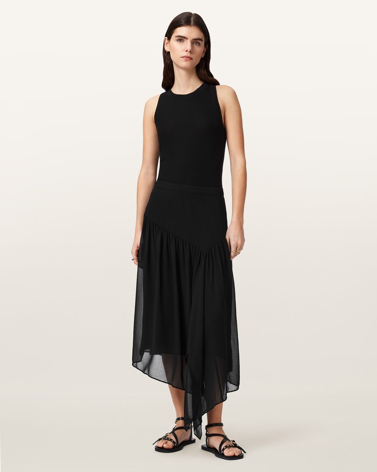 올세인츠(ALLSAINTS) 시라 맥시 스커트 W116RE-5