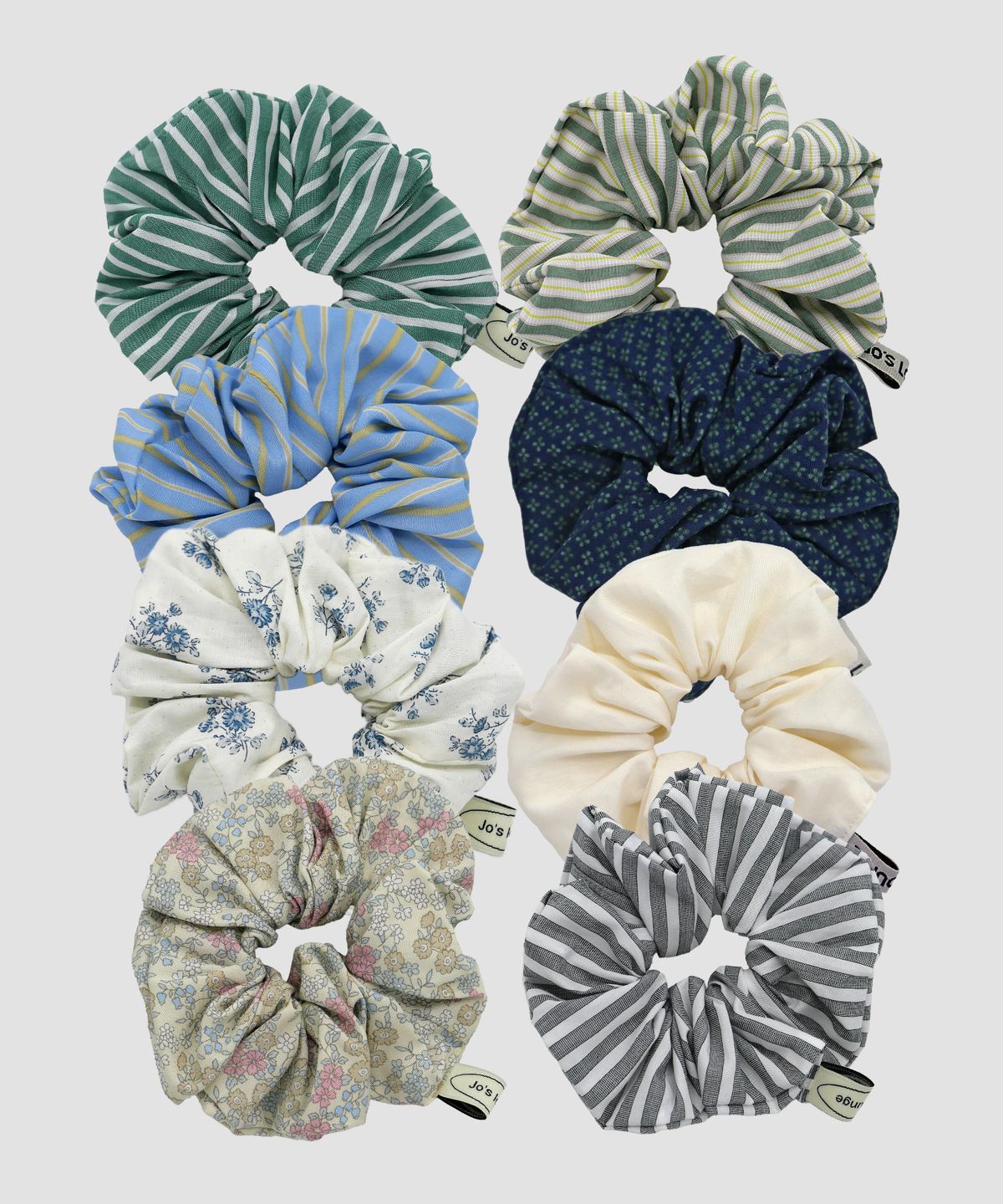 조스라운지(JO'S LOUNGE) Mini Doughnut Scrunchie (Set of 3) 05