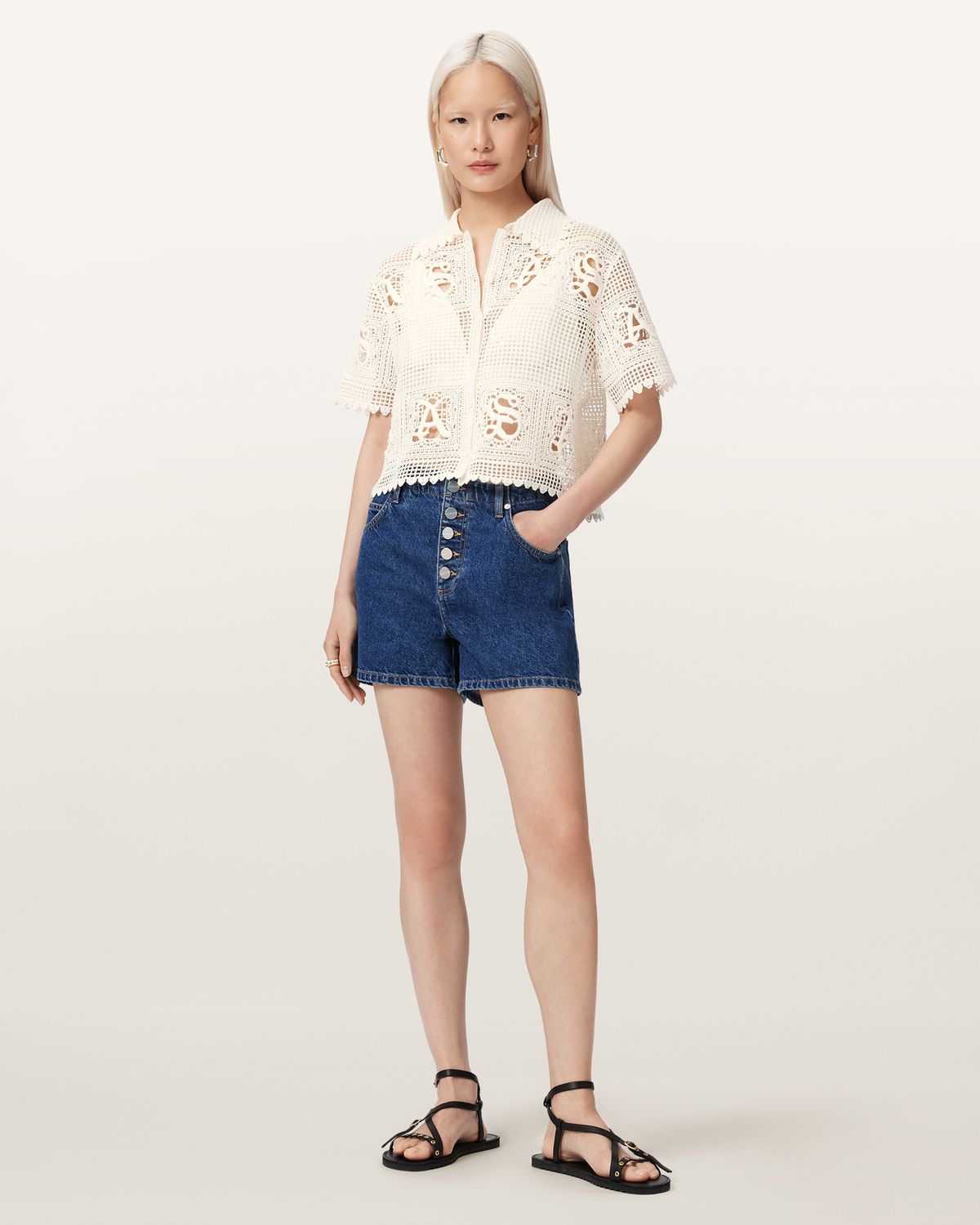 올세인츠(ALLSAINTS) 키라 폴로 티 W056KE-4068