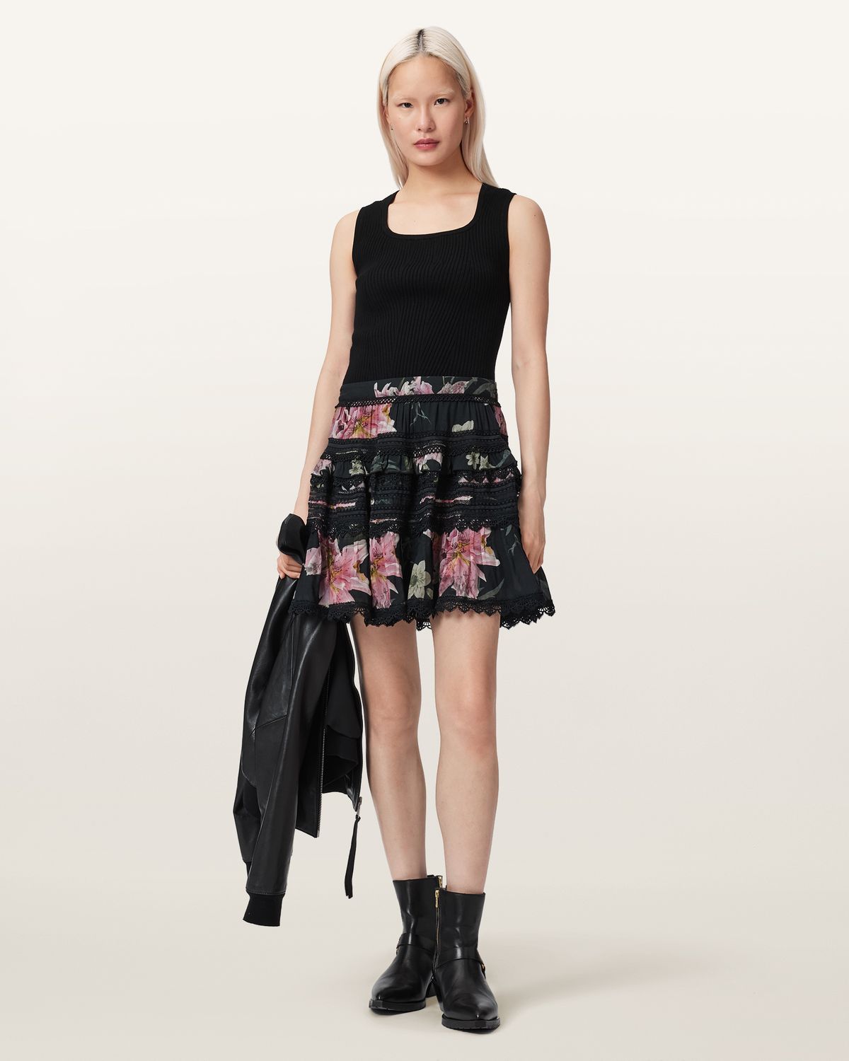 올세인츠(ALLSAINTS) 조라 스커트 W056RE-10447