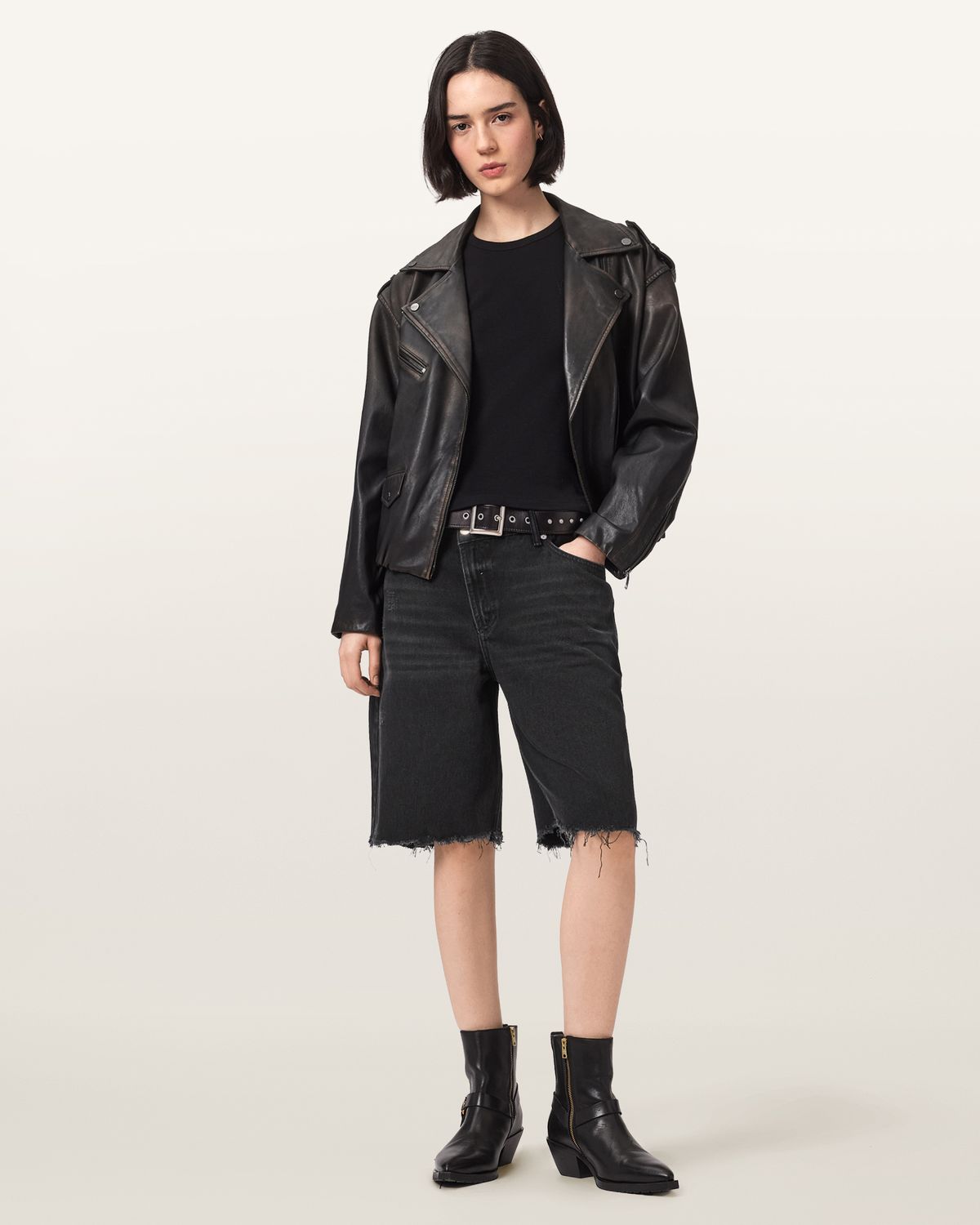 올세인츠(ALLSAINTS) 아키 크로스오버 쇼츠 W054EE-162
