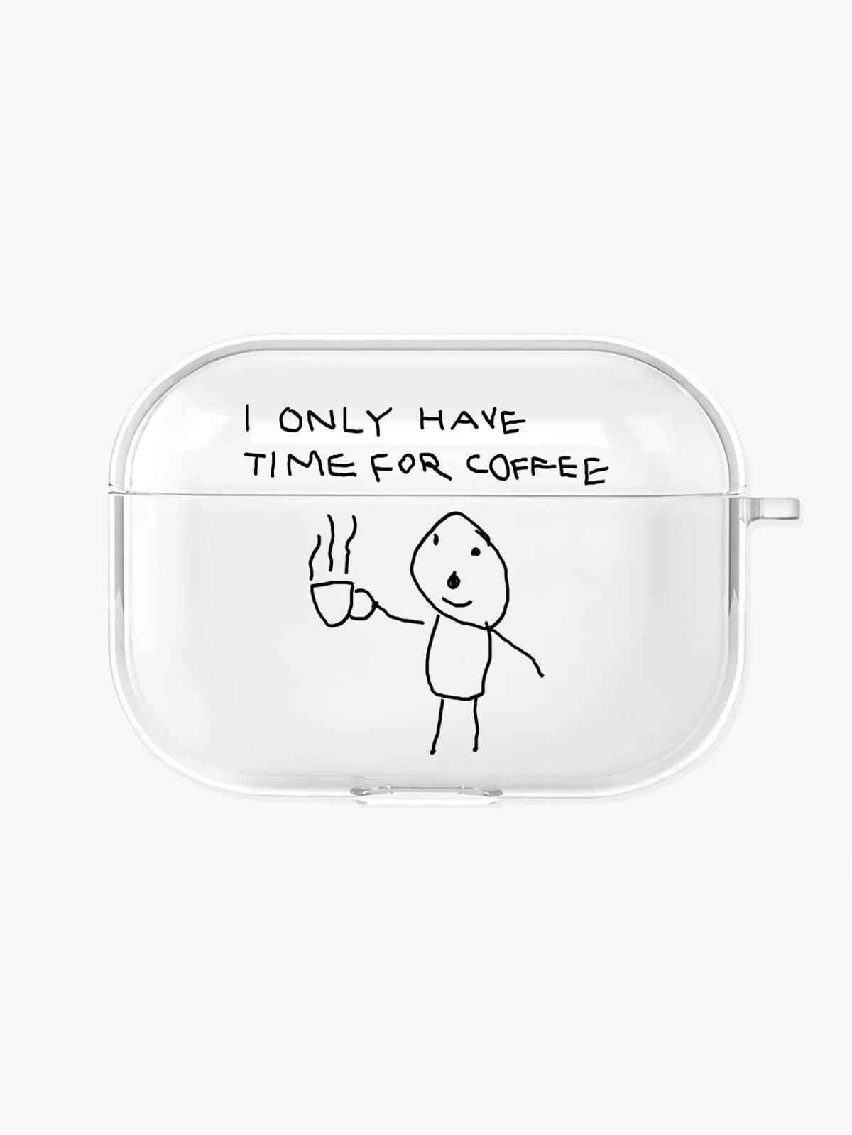 애프터눈라이브(AFTERNOONLIVE) I only have time for coffee Airpods Case (For 1,2,3,4, Pro, Pro2,3)