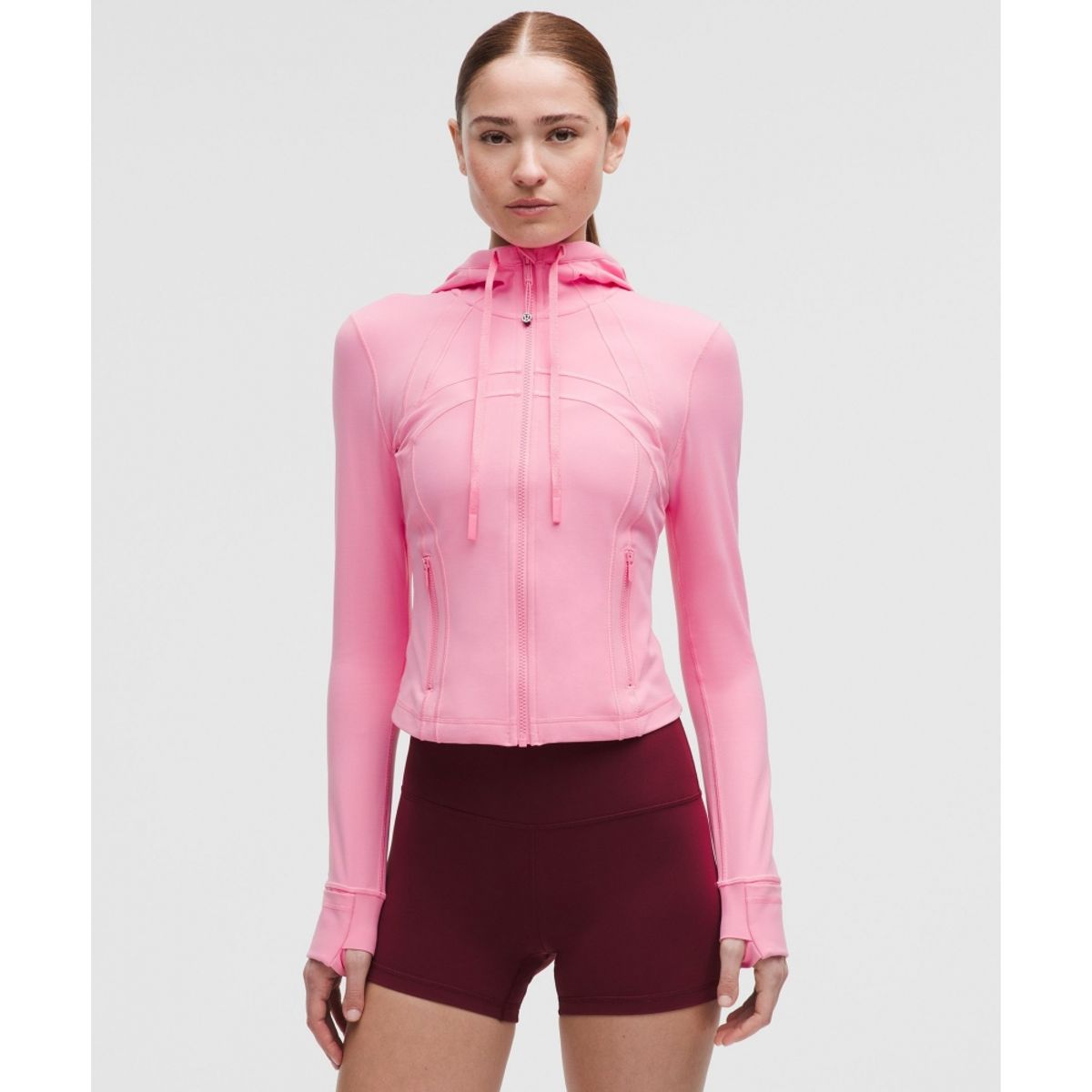 룰루레몬(LULULEMON) 디파인 크롭 후드 재킷 *Nulu  CCLD