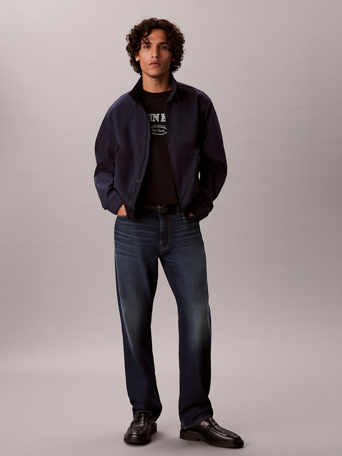 캘빈클라인 진(CALVIN KLEIN JEANS) 애시드 워시 그래픽 반팔 티셔츠 A4RG840G UB1