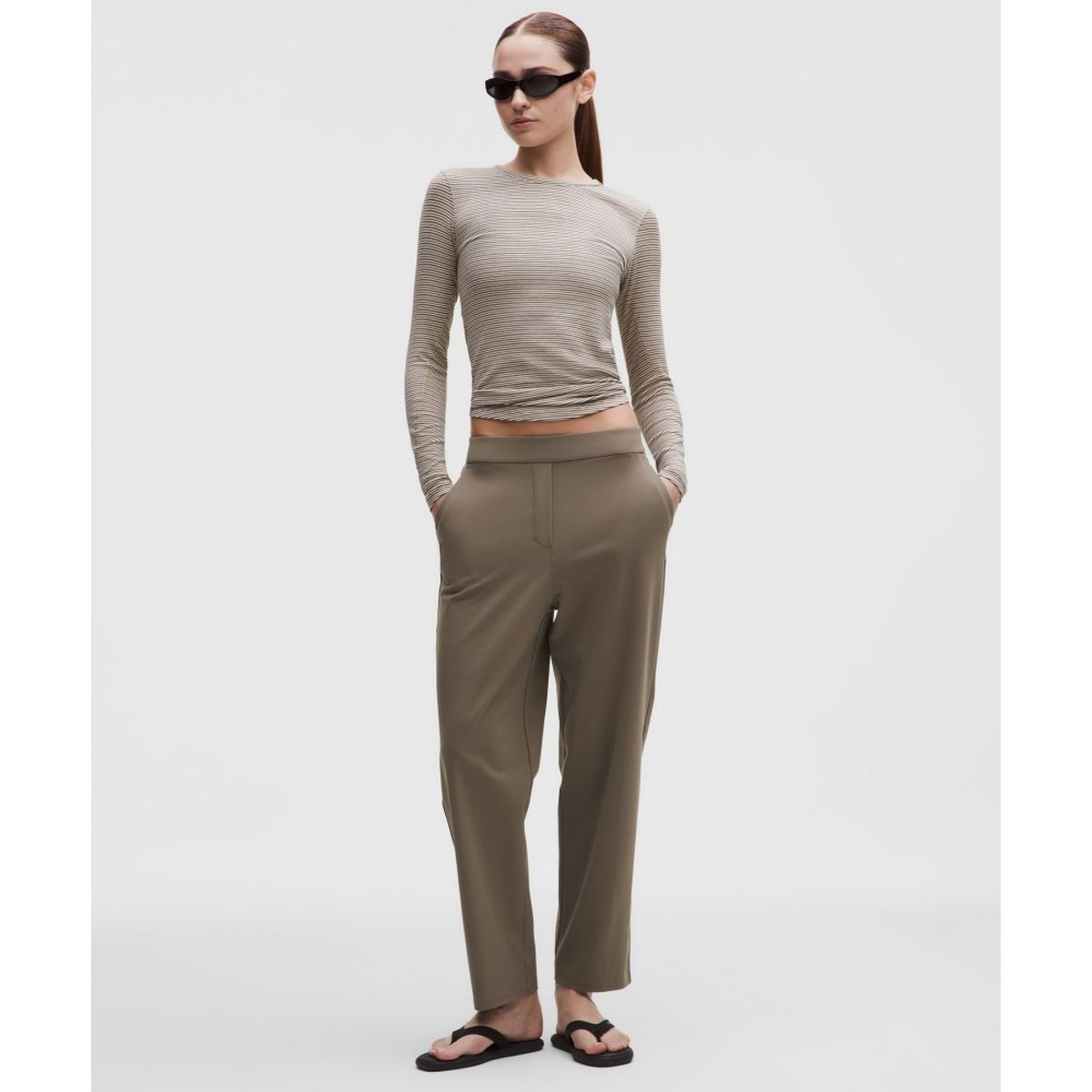 룰루레몬(LULULEMON) 데이드리프트 하이라이즈 테이퍼드 팬츠 *레귤러  NOMD