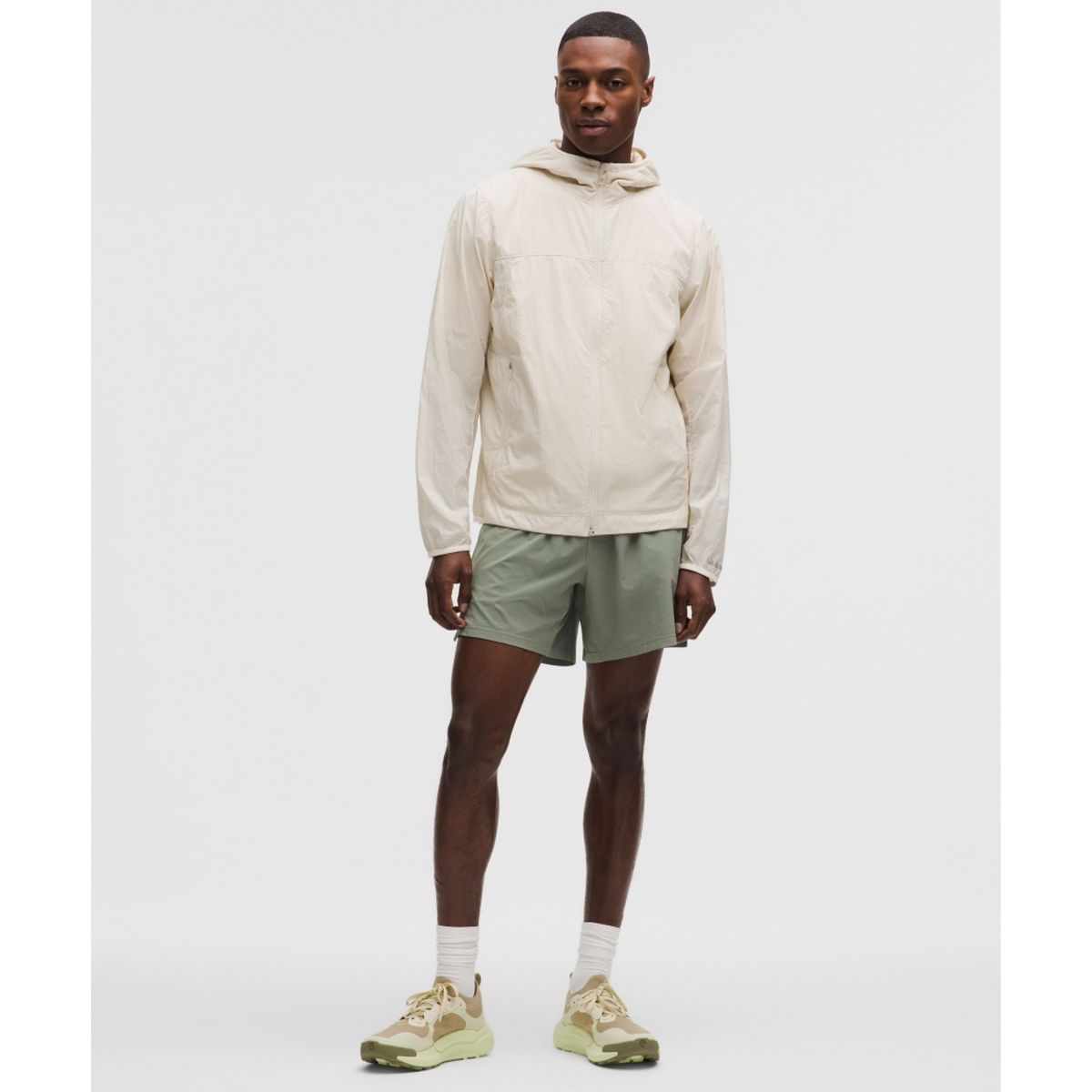 룰루레몬(LULULEMON) 마일 메이커 런 크루 립스탑 라인드 쇼츠 6inch  WILO