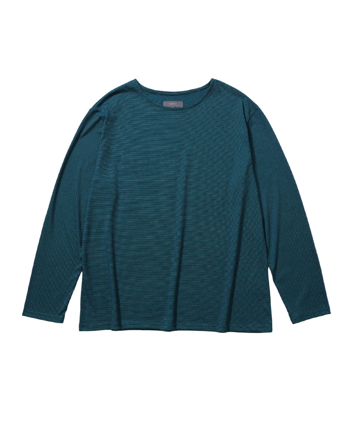 발루트(BALLUTE) [발루트 X KEEMSEUNGHWVN] BOAT NECK LONG SLEEVE (PINSTRIPE DEEP OCEAN)