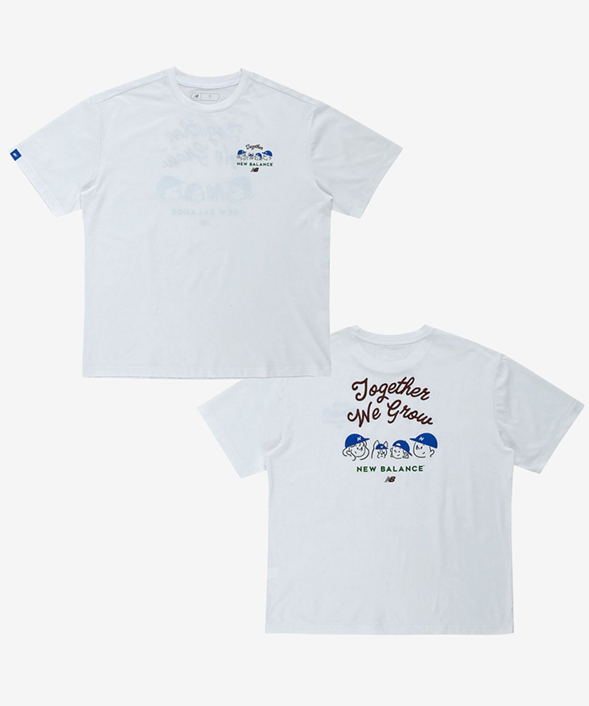 뉴발란스 키즈(NEWBALANCEKIDS) Sweet home_성인 기능성 티셔츠 NKNEG2553U10
