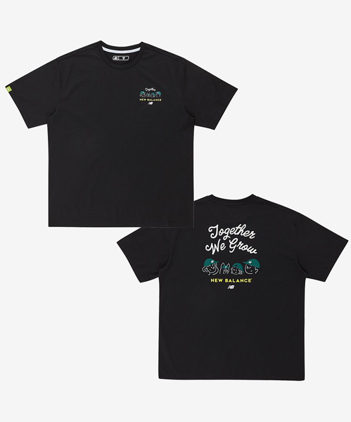 뉴발란스 키즈(NEWBALANCEKIDS) Sweet home_성인 기능성 티셔츠 NKNEG2553U19