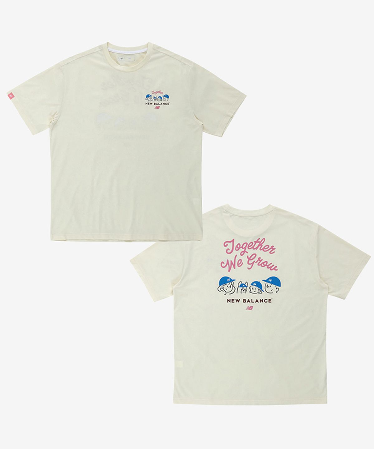 뉴발란스 키즈(NEWBALANCEKIDS) Sweet home_성인 기능성 티셔츠 NKNEG2553U35