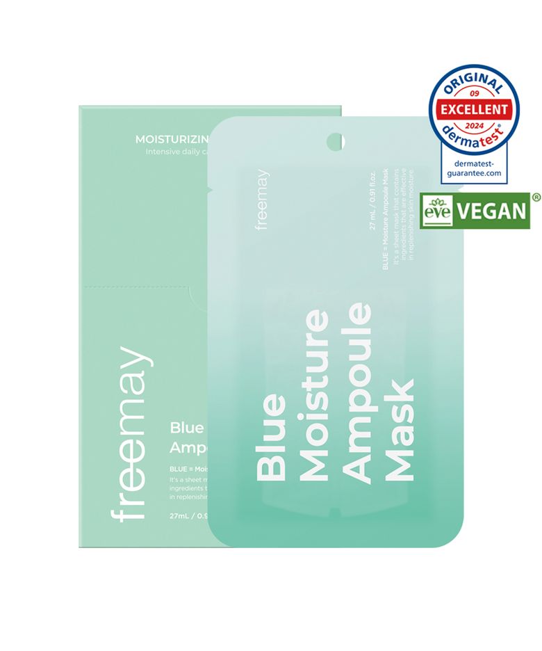 프리메이 블루 모이스춰 앰플 마스크 10P
